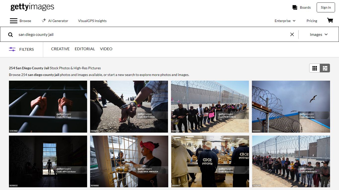254 San Diego County Jail Stock Photos & High-Res Pictures